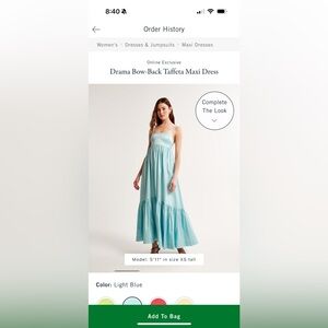 Abercrombie maxi dress